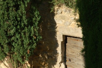 Entrée de la terrasse